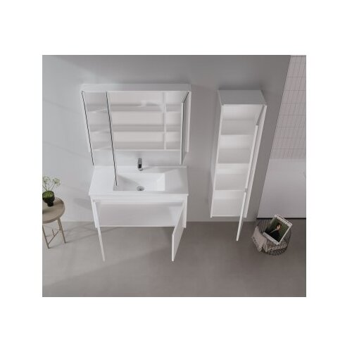 Hanah home Kupatilski ormarić sa umivaonikom i ogledalom (2 komada) Arno 100 765 Cene