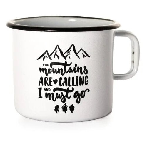 Cuckoo Cups EMAJLIRAN LONČEK &amp;lsquo;MOUNTAINS ARE CALLING&amp;rsquo; Slike