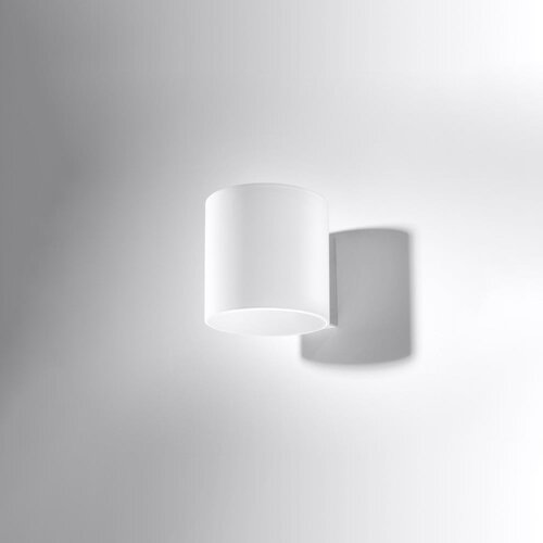 Nice Lamps Bela stenska svetilka ø 10 cm Gino – Cene
