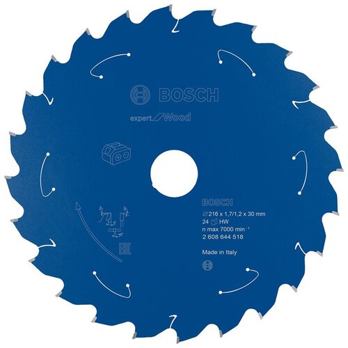 Bosch Expert for Wood list kružne testere za akumulatorske testere 216x1.7/1.2x30 T24 2608644518, 216x1.7/1.2x30 T24 Cene