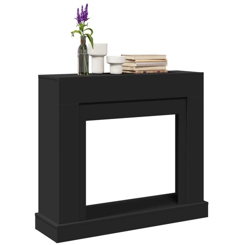 vidaXL Okvir za kamin crni 100 x 30 x 87,5 cm od konstruiranog drva Cijene