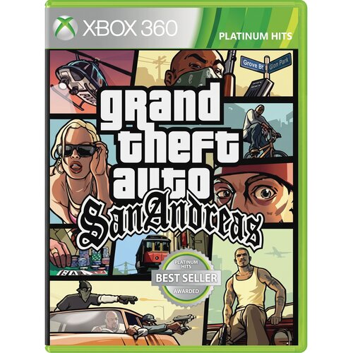 Grand Theft Auto San Andreas - NTSC (XBOX 360) - rabljeno Slike