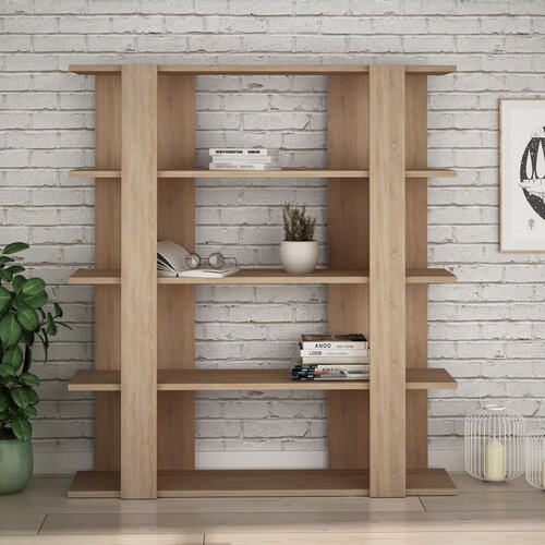 Woody Fashion Polica 110x122x29cm Hrast Cene