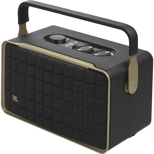 JBL Authentics 300 brezžični zvočnik v črno-zlati barvi Cene