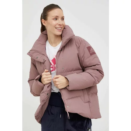 Adidas Pernata jakna za žene, boja: ružičasta, za zimu