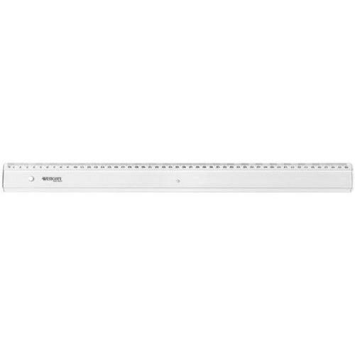 Westcott Ravnilo 50cm pvc prozorno e-10154 bp Slike