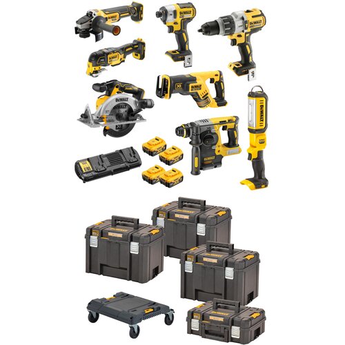 Dewalt DCK853P4T-QW baterijski komplet / kombinirano udarno vrtalno kladivo 18V 5Ah. Cene