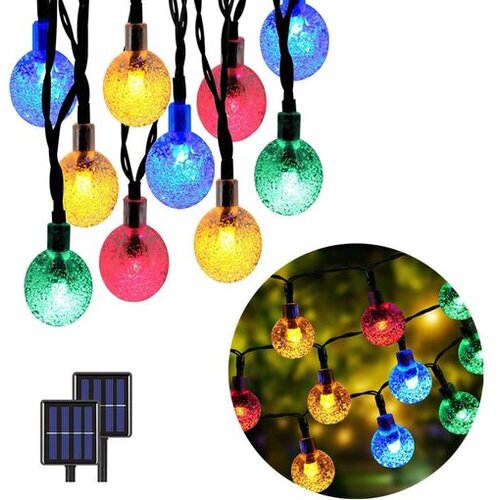  Dekorativne solarne sijalice Lampioni u boji 5m Cene