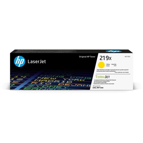 HP 219A W2192A (rumena), originalen tner za 1200 strani Cene