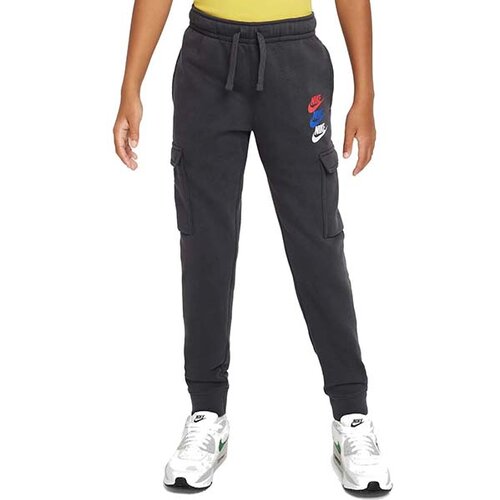 Nike NSW SI FLC CARGO PANT BB Trenirka za dječake, donji dio, tamno siva, veličina Cijene