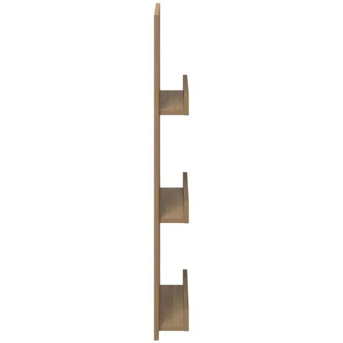  Polica za časopise s policom Umjetnički hrast 51 x 11 x 102 cm Slike