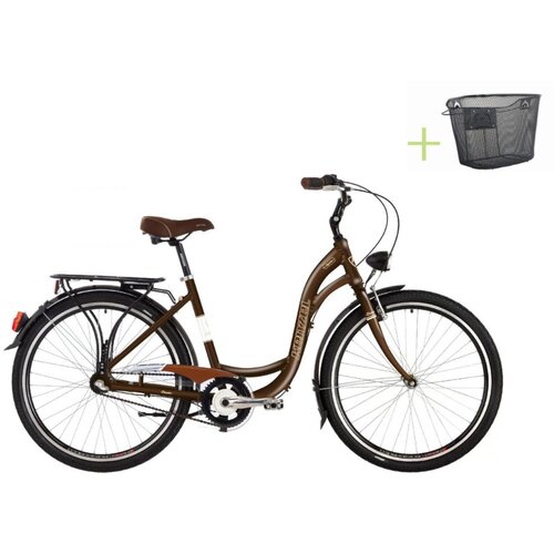  BICIKL KENZEL DREAM CLASSIC 28" gradski bicikl - Smeđa - 28" Cijene