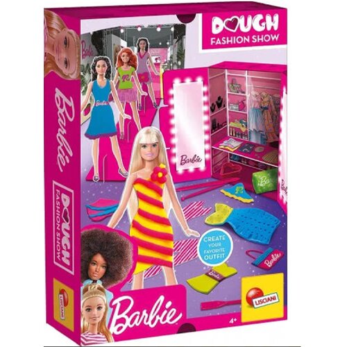Lisciani kreativni set sa plastelinom barbie fashion show 88867 49408 Slike