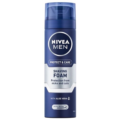 Nivea Men Protect &amp;amp; Care pena za britje za mo&amp;scaron;ke 200 ml Slike