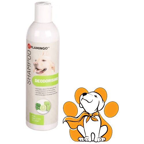 Flamingo šampon Sa Dezodoransom Za Pse, 300ml, Uklanja Mirise iz Dlake i Kože Cene