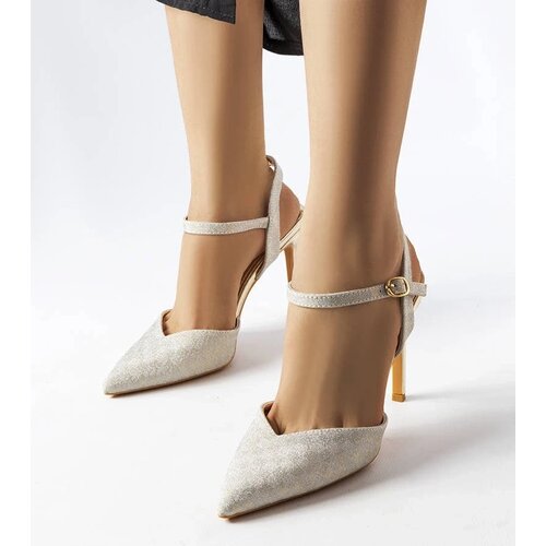 D/CEO Orange neon Lorine stiletto pumps Slike