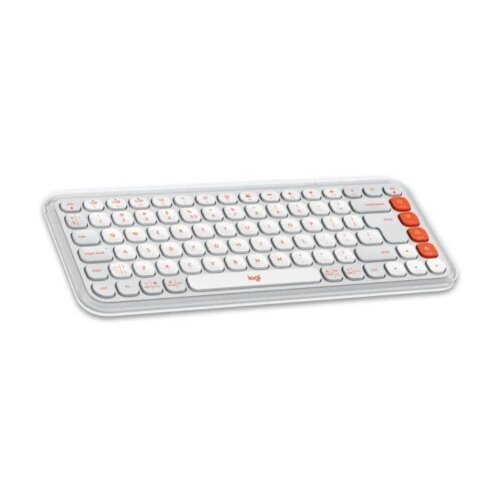 Logitech POP Icon Keys US tastatura bela Slike