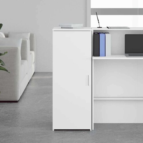 vidaXL shranjevalna omara bela 40x45x103,5 cm inženirski les Cene