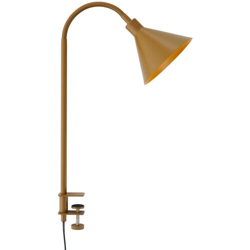 Ellos Home Rjava kovinska namizna svetilka z upogljivo konstrukcijo/s sponko (vi&amp;scaron;ina 50 cm) Flexi Torino &amp;ndash; Slike