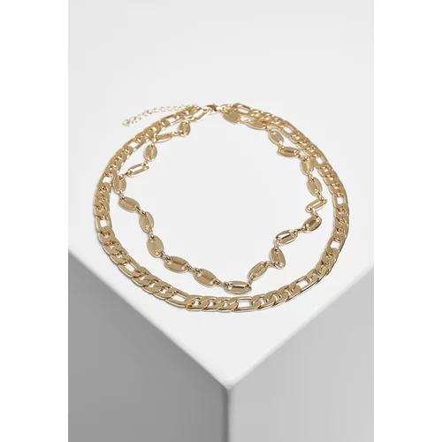 Urban Classics Accessoires Layering Basic Necklace Gold