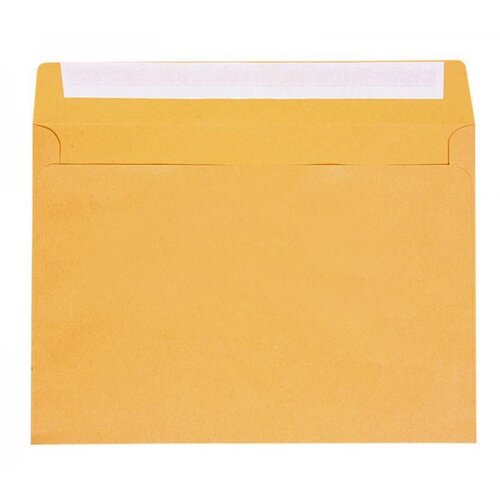 Kuverta B5 - 17,5 x 25,0 cm, rjava - 80 gr, 1/1 Slike