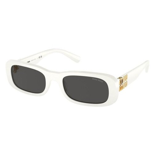 Miu Miu MU08ZS 1425S0 ONE SIZE (53) Bela/Črna Slike
