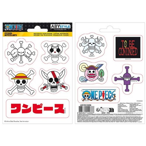 Abystyle Nalepnice - One Piece - Emperors Skulls Cene