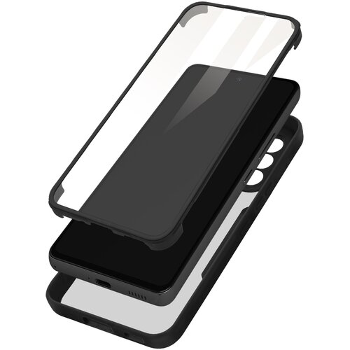 AVIZAR Ovitek Samsung Galaxy A53 5G, zadnji del iz pleksiglasa z crno obrobo, (20616548) Cene