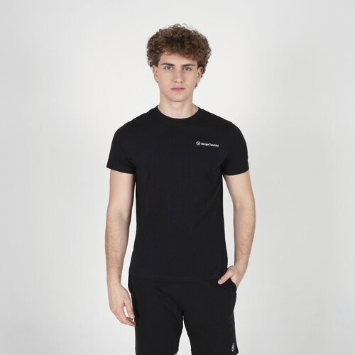Sergio Tacchini Mu&amp;scaron;ka majica kratkih rukava Essenziale M, Crna Slike
