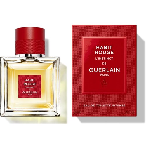 Guerlain Habit Rouge L&amp;#039;Instinct Intense toaletna voda za mu&amp;scaron;karce 50 ml Slike