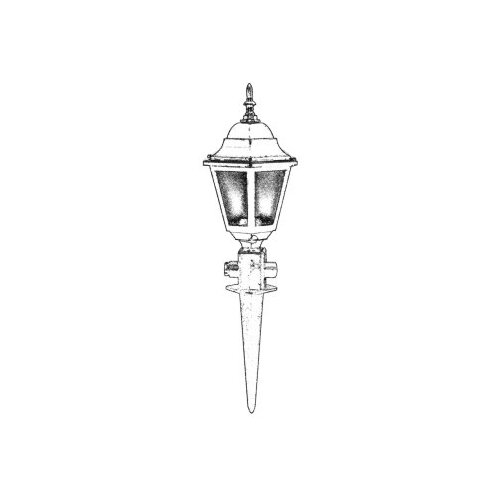 Opviq Vanjska zidna lampa BBO-68166-BSY, 60 cm, IP65, E27, Crna Slike