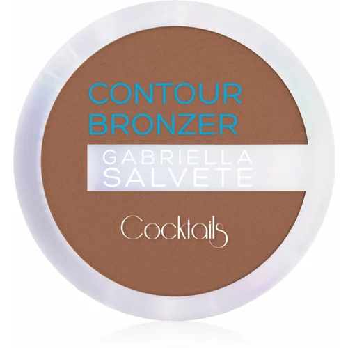 Gabriella Salvete cocktails contour bronzer puder za bronziranje i konturiranje 9 g