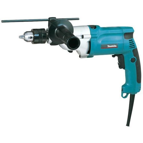 Makita HP2050HJ drill 2900 RPM Key 2.5 kg Black, Blue Slike