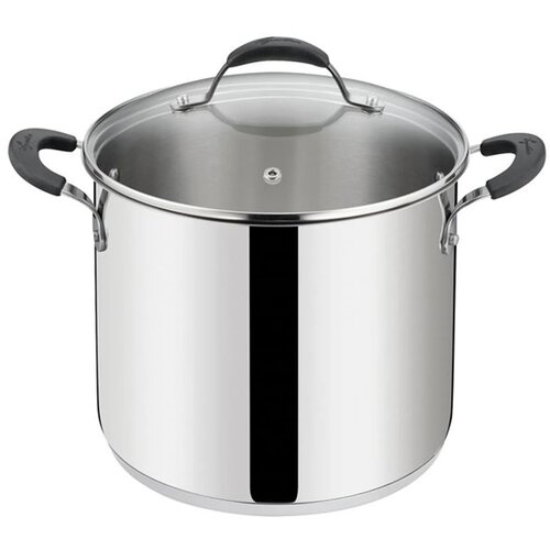 Lagostina Lonec s pokrovom New Tempra 20cm / 5,4l / dvojni ročaj / indukcija / inox 18/10, steklo, (20515211) Slike