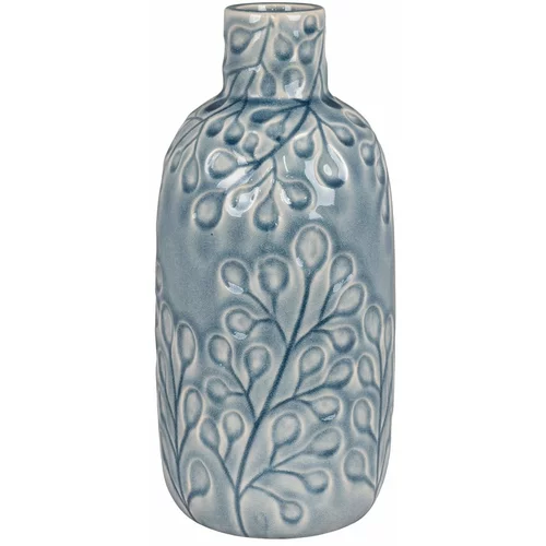House Nordic Svetlo modra keramična vaza –