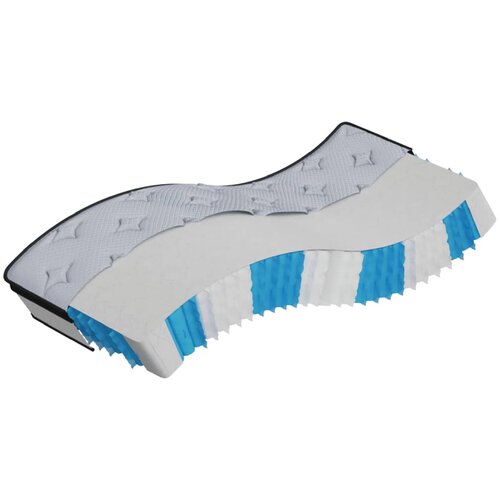 vidaXL Madrac s džepičastim oprugama srednji plus 90 x 200 cm Cijene