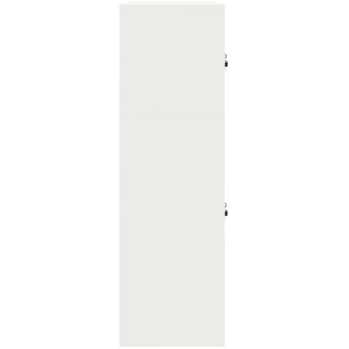  Ormarić za pohranu 2 kom. Bijeli 60 x 40 x 130 cm Čelik - Bijeli 60 cm 90 cm Slike