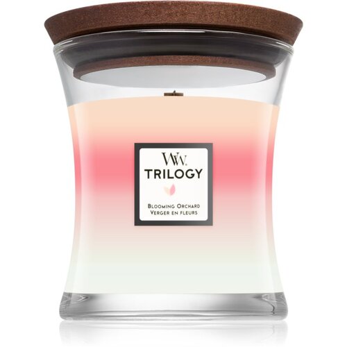 WoodWick Sveća Trilogy Medium Blooming Orchard 1728626E Slike