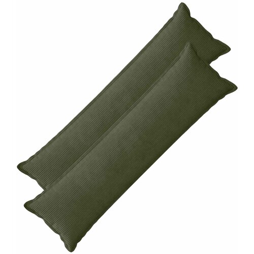  Presvlaka za jastuk 2 kom. HOUTEN Zelena 40 x 145 cm Kord Cene