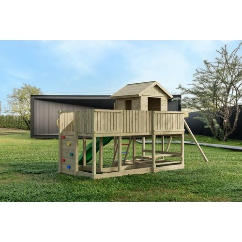 Fungoo Set LONGSTEPPER - drveno vrtno igrali&amp;scaron;te Slike