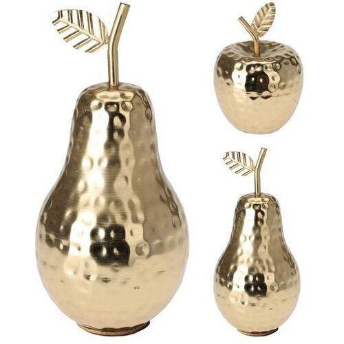 Dekoracija JABUKA / KRU&Scaron;KA 21*10CM ZLATNA Cijene