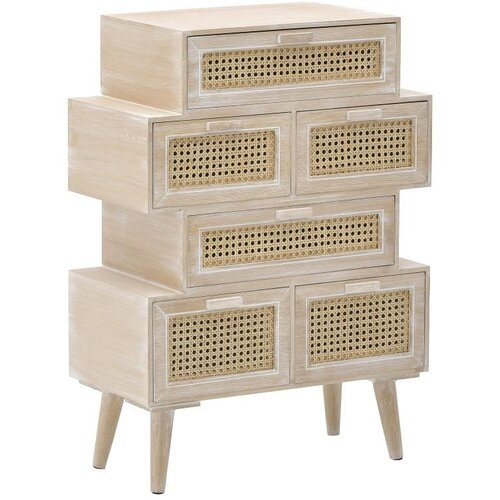 Diker HOME Komoda sa &scaron;panskom trskom natural 60x30x83 cm Cene