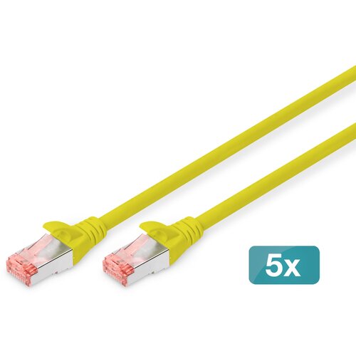 Digitus CAT 6 S /FTP patch cord, 5 units Cijene