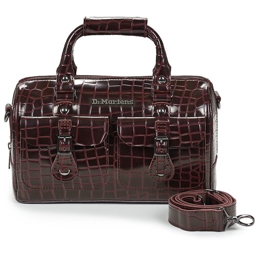 Dr. Martens Torbe za čez ramo TOP HANDLE BAG OXBLOOD HIGH SHINE CROC EMBOSS Kostanjeva Cene