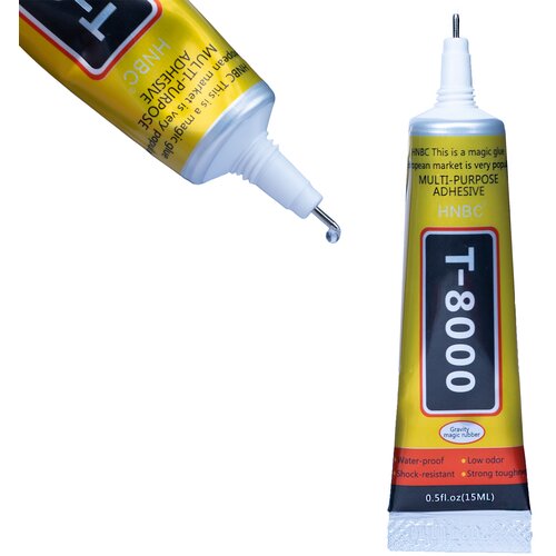 Rosfix Lepilo T-8000 &ndash; Univerzalno Industrijsko Lepilo 15 ml | Elastično, 900 % Raztezanje, 4800 cP, (22137198) Cene