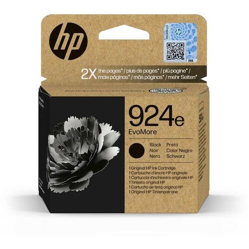 HP črnilo ČRNO 924e EvoMore za OfficeJet Pro 8135e/8120/ 8122e/8124e/8130/9132e za 1.000 STRANI 4K0V0NE Cene