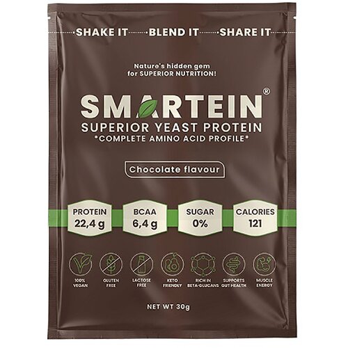 Smartein vegan protein čokolada, 30g Slike
