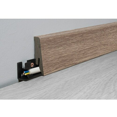 LOGOCLIC Aquaprotect Zaključna letev K58 hrast Night (260 cm x 18 mm x 58 mm, MDF/HDF) Cene