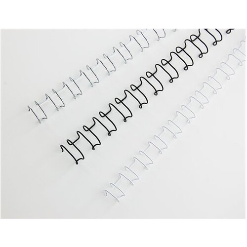 Acco gbc spirale žica 10 mm, črne 2:1, 100kos Slike