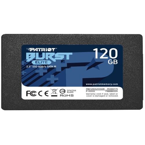 Patriot SSD 120GB 2.5&amp;#039;&amp;#039;SATA3, Burst Eliteup to... Slike